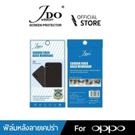 ฟิล์มหลังเคปร่าแพ็ค5ชิ้น OPPO F7 F9 F11 F19 F17 PRO RENO2F RENO2Z RENO3PRO RENO5 RENO5K RENO4(4G) RENO5PRO Carbon Fiber Back Membrane JDO FILM