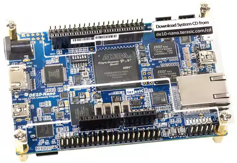 Terasic DE10-Nano Development and Education Board: Intel SoC FPGA with Dual-Core ARM A9, DDR3 Memory