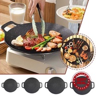 Pan For Stove 28cm/30cm/32cm/34cm Grill Pan Korean BBQ Grill Pan Outdoor Barbecue Pot Kitchen E8J4