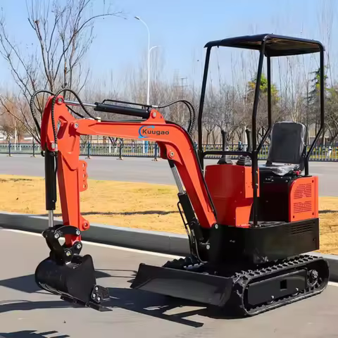 Mini excavator 1 ton minibagger Kubota 1 euro Gardening tools small diggers Chinese excavator excava