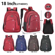 SAMSONITE 2024 NEW ARRIVALS Large UNISEX Nylon Cloth Minimalist Plain School Travel Backpack