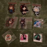 Uma Musume AcryliC & Rubber Keychain Admire Vega Mejiro McQueen Nakayama Festa Symboli Rudolf Specia