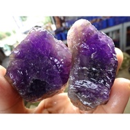 Natural Premium Clear Amethyst Raw Ore 8-10 Capsules 〈 1,000g 〉 → AR888