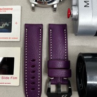 皮革錶帶 24mm 沛納海手工表帶 Panerai 26mm 錶帶 生日禮物