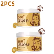 Beef Tallow Honey Olive Face Cream Original Pure Natural Skin Care Beef Tallow Moisturizing Wrinkle