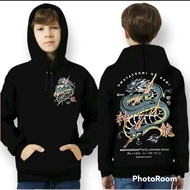 Jaket Sweater Anak Hoodie Ryujin Naga Tanggung / Tanggung Naga Ryujin / Hoodie Naga Ryujin Anak