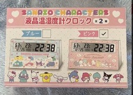 （右邊粉紅色款）Sanrio Hangyodon 水怪  日曆 時計 計時器 時鐘 鐘 溫度濕度顯示器 SANRIO 三麗鷗 Hello Kitty 美樂蒂 (My Melody) 玉桂狗 / 大耳狗