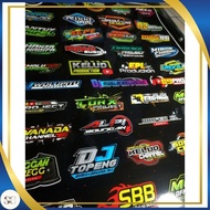 Remixer Dj Stickers - Pack of 45 Stickers - 69 Project Ajy One Zero Mcpc Ur98