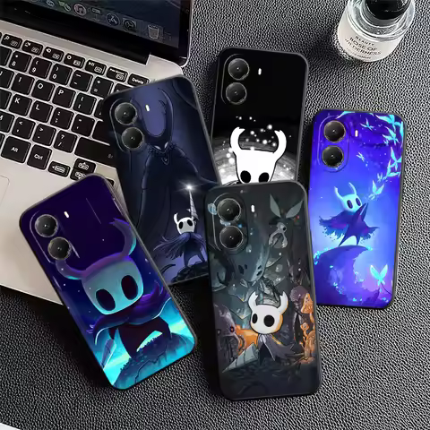 H-Hollow K-Knight Game Soft Phone Case for Xiaomi Poco X5 X6 X7 X8 Pro Max X3 F7 F8 Ultra M8 M7 M6 M