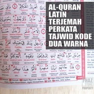 Al Qur'An Besar Jumbo A4 Latin Terjemah Perkata Alqur'An Terjemahan
