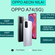 OPPO A74 5G Smartphone | 6GB RAM + 128GB ROM | Qualcomm 5G SoC | 5000mAh Mega Battery | Empower Your Day