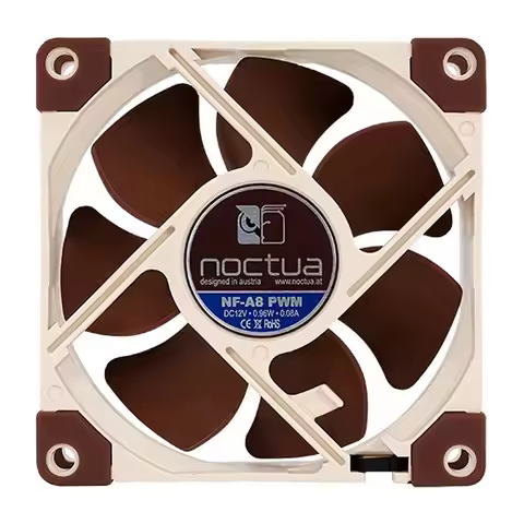 Noctua NF-A8 8cm Fan High Quality Fan/3/4pin/Intelligent Temperature Control/CPU Fan Silent, High Ai