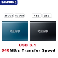 Samsung T5 Ssd 500GB 1TB 2TB Usb 3.1 Eksternal Portable 100% For Pc Gen2