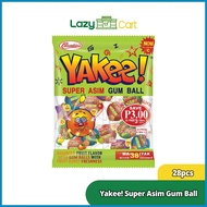 Lazycart Yakee! Super Asim Gum Ball 28PCS