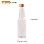 ChicHaven ขวดเหล้าพลาสติกขนาดเล็กขวดเครื่องดื่มแอลกอฮอล์ขนาดเล็กพร้อมฝาปิดขวดเครื่องดื่มใส