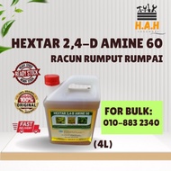 24D Hextar 2,4-D Amine 60 Herbicide/ Dimethylammonium 60%/ Racun Rumput Rumpai/ 草药/ 杀草剂