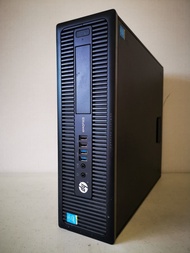 คอมพิวเตอร์มือสอง  HP EliteDesk 800 G1 CPU Core i3-4130 3.40 GHz ฮาร์ดดิสก์ SSD เปิดเครื่องเร็ว 20 วินาที ลงโปรแกรมพื้นฐานให้พร้อมใช้งาน