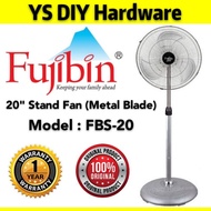 FUJIBIN Stand Fan 20" inch Industrial (Metal Blade) FBS-20 Kipas berdiri