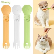 Winu Cats  Squeezer Spoon Wet  Dispenser Cats Treat Storage Squeezer 3Pieces