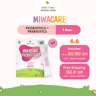 [6.6] MIWACARE PROBIOTICS+ 4 strain-specific probiotics &amp; 1 prebiotic Kids Age 1 &amp; above (1 box x 10 sachets) [Exp: Mar 2026]