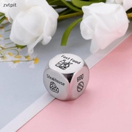 [ZPT] Food Dice Personalized Custom Decision Dice Engraved Sushi BBQ Burgers Prediction Decision Wha