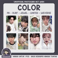 [NCT WISH] COLOR [1] UNOFFICIAL PHOTOCARD