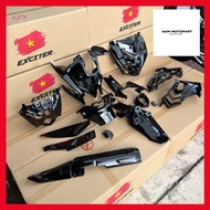 🇻🇳ORIGINAL EXCITER HLY INNER SET HITAM KILAT DIAMOND LC135 V8 FI / Y15ZR V1 V2 / Y16ZR ABS BLACK DIA