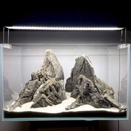 Stone Layout for aquarium decoration - Decorative stone miniatures - Solid stone for aquarium setup 