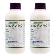 トコジラミ駆除 ゴキブリ駆除 サフロチンMC 1L×2本 防除用 殺虫剤 (第2類医薬品) イエダニ マダニ ノミ  対策 （害虫駆除業者用）