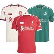 Lfc 2025 2026 Liverpool Men's Home Away 3rd SOccer Jersey Fan Edition