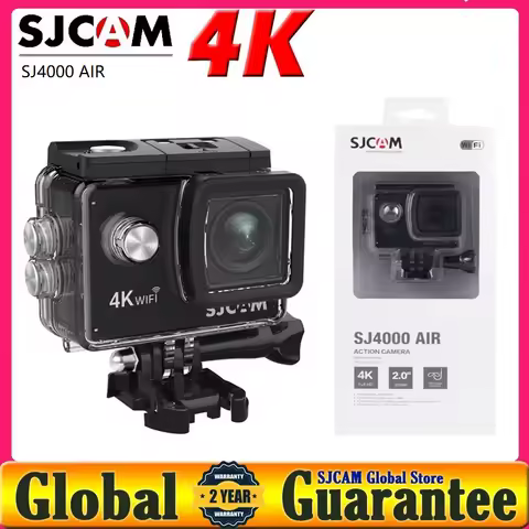 SJCAM Action Camera SJ4000 AIR 4K 30fps Allwinner Chipset WiFi Sport DV 2.0" Mini Helmet Cam Waterpr