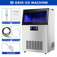 🔥🔥CHRIS 121lbs/24H Electric Ice Maker 90kg 33lbs Capacity LCD Control Panel Ice Making Machine 制冰机