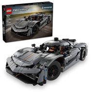 LEGO Technic 42173 Koenigsegg Jesko Absolut Grey Hypercar Building Set for Adults Age 10+ (801 Piece
