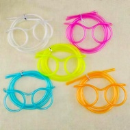 🔥Funny Straw Glasses Cermin Mata Straw Funny Straw Glasses Bar Supplies Influencer Straw Glasses Foo