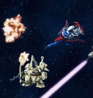 絕版 SD Gundam Next Real Color 扭蛋- Zeta Gundam Z高達 & The O 鐵奧 (非Dash/Forte)