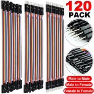 3-1Set 40P Dupont Wire Ribbon Cables Kit - 40Pin Male To Male - Female To Female - Breadboard Jumper