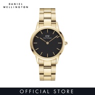 Daniel Wellington Iconic Link 28/32mm Gold watch with Black Dial - DW Watch for Women - Fashion Watch - DW Official - Authentic