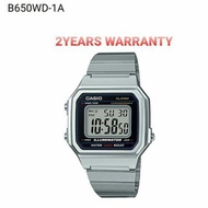 CASIO B650WD-1A [2YEARS WARRANTY] Men Watches / UNISEX Watch DIGITAL Sport Watch B650WD B650WB-1ADF 