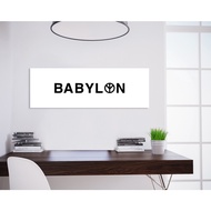 BABYLON ART WOODEN POSTER FRAME