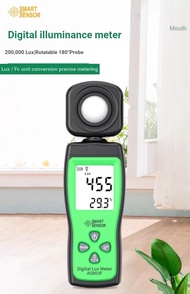 [Sima] Digital Illumination Meter AS803F/813/823 Lumen Brightness Measurement Photometer Photometer 