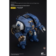 JOYTOY Warhammer 40K Ultramarines Leviathan Dreadnought with Cyclonic Melta Lance and Siege Claw Act