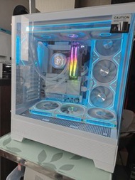 白色 電競主機 電腦主機 技嘉 Z890 AORUS ELITE WIFI7 ICE Intel Ultra 7 265K 喬思伯 TH-360 RO姬 吹雪 32GB GM7000 2TB 華碩 A