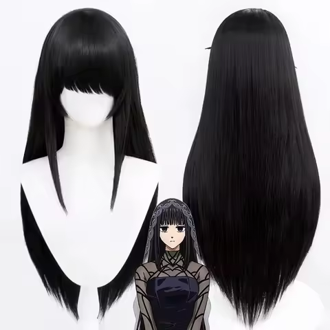 Anime Sakamoto Days Osaragi Cosplay Wig Black Long Straight Synthetic Hair Assassin Taro Sakamoto Ha
