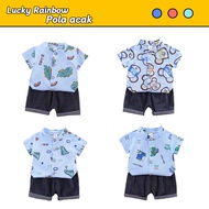 baju anak laki laki 1 2 tahun import baju bayi laki laki kaos bayi laki laki 6 12 bulan Setelan keme