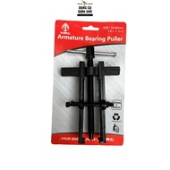 2-cranked ball bearing, 2-prong H-shaped fork 6" 150mm sturdy black steel