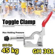 Toggle Clamp GH-301 Non-Slip Wood Clamping Tool 45kg Vertical Quick Holding Release 100lbs