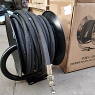 High Pressure Washer Hand-Cranked Disc 30M Pipe Reel Car Washer High Pressure Water Pipe Steel Pipe 