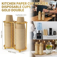 Multi-Functional Bathroom Cup Dispenser Fit 6oz-12oz Dixie Cups to Personal Mouthwash Cups Room Stor