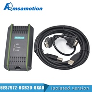 YY USB Programming Cable PC Adapter For Siemens S7-200/300/400 PLC RS485 Profibus MPI PPI Communicat