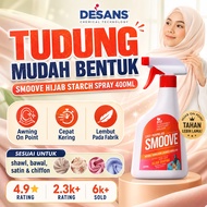 DESANS Smoove Hijab Starch Spray 400ML | Pengeras Tudung & Awning Tudung